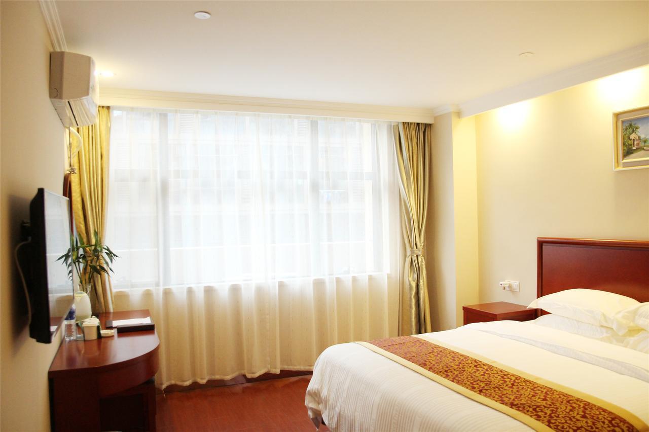 Greentree Inn Liaoning Dalian Development Zone Jinma Road Pedestrian Street Express Hotel Kültér fotó