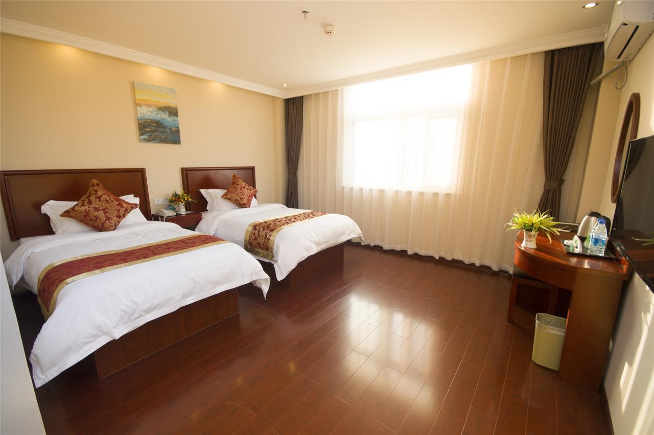 Greentree Inn Liaoning Dalian Development Zone Jinma Road Pedestrian Street Express Hotel Kültér fotó